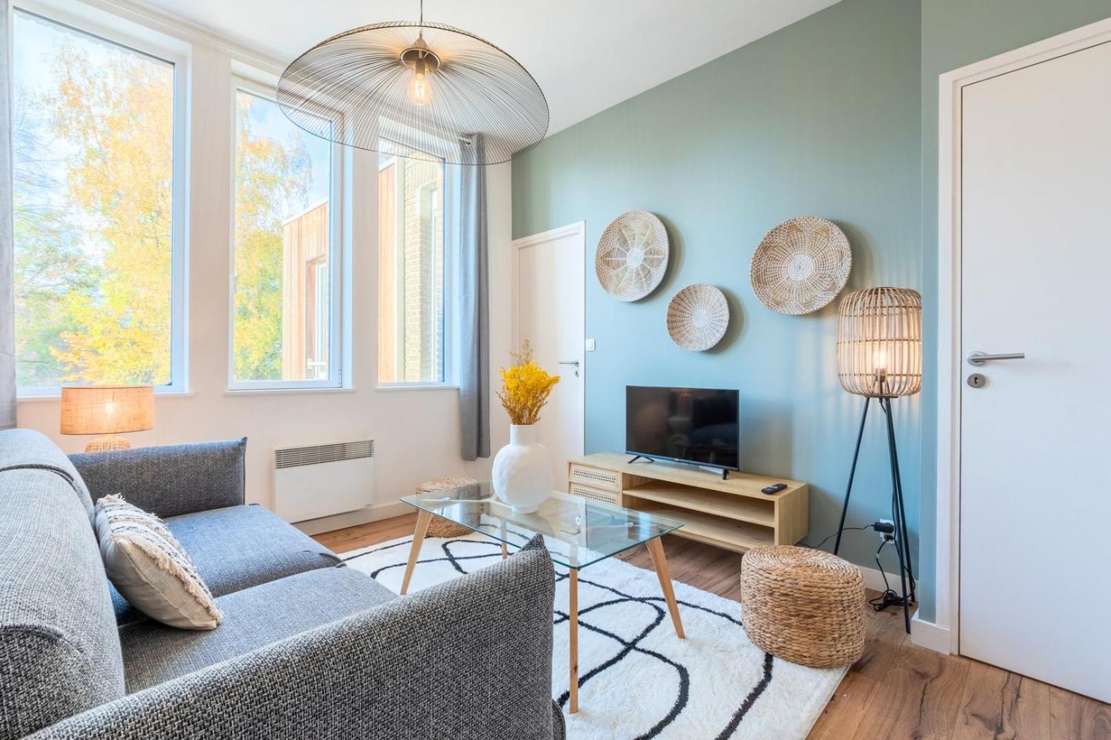 Modern, Quiet 3-Bedroom Apartment With Parking Marcq-en-Baroeul Bagian luar foto